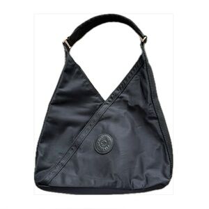 Kipling Olina Shoulder Bag Black with Rose Gold Hardware